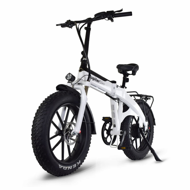 Electric Bike JupiterBike Defiant  Pro White Left Front