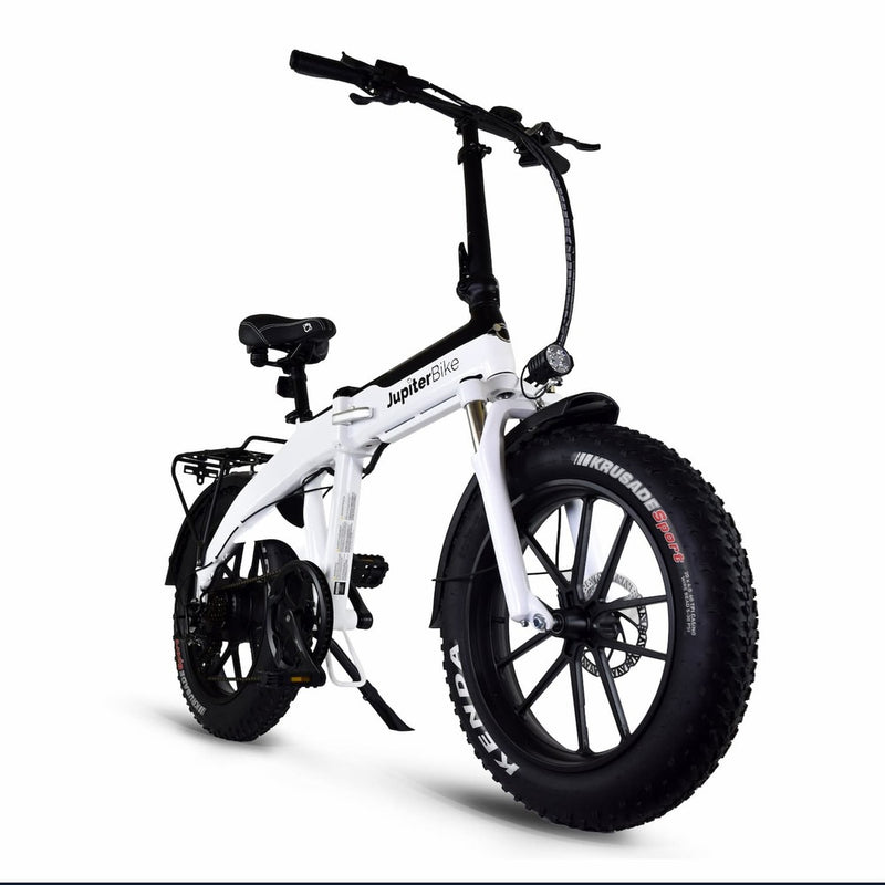 Electric Bike JupiterBike Defiant  Pro White Right