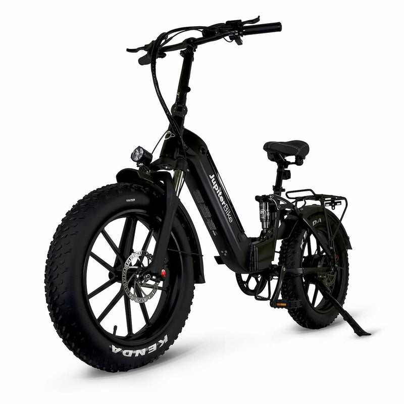 Electric Bike JupiterBike Defiant ST Black Left Front