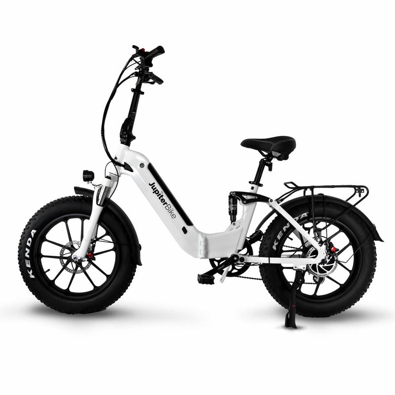 Electric Bike JupiterBike Defiant ST White Left