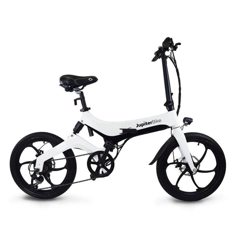 Electric Bike JupiterBike Dscovery X7 White Right