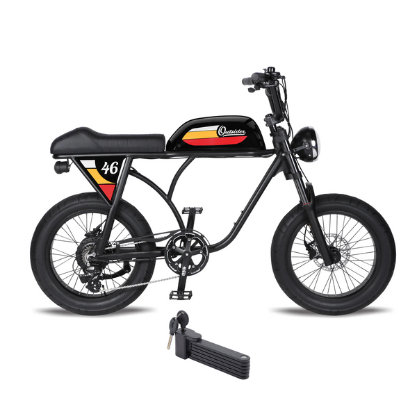 Electric Bike Michael Blast Outsider 4.0 Black Right