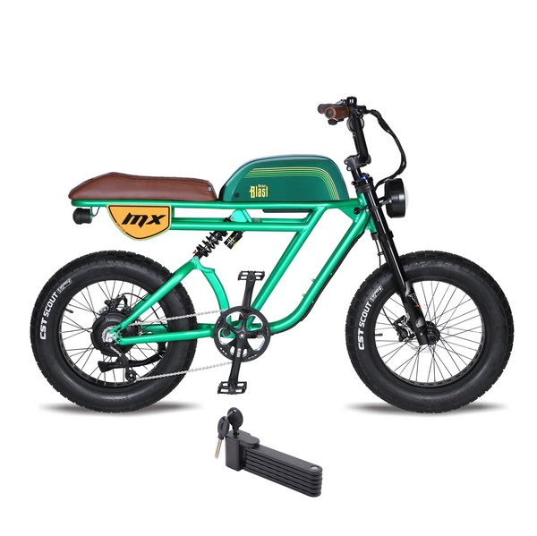 Electric Bike Michael Blast Outsider MX All Green Right