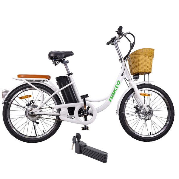 Electric Bike Nakto Elegance 2 White Right