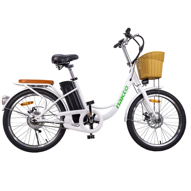 Electric Bike Nakto Elegance 2 White Right