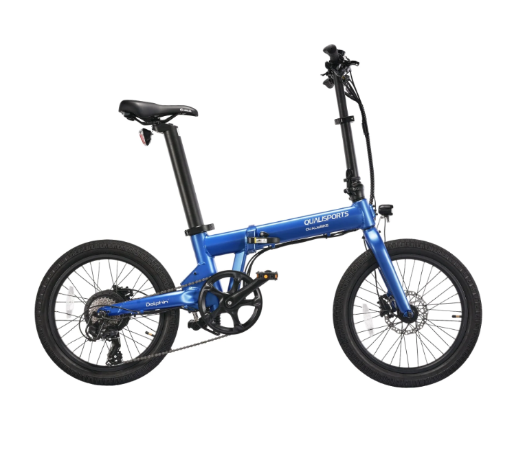 Qualisports 350W Dolphin Folding Electric Bike