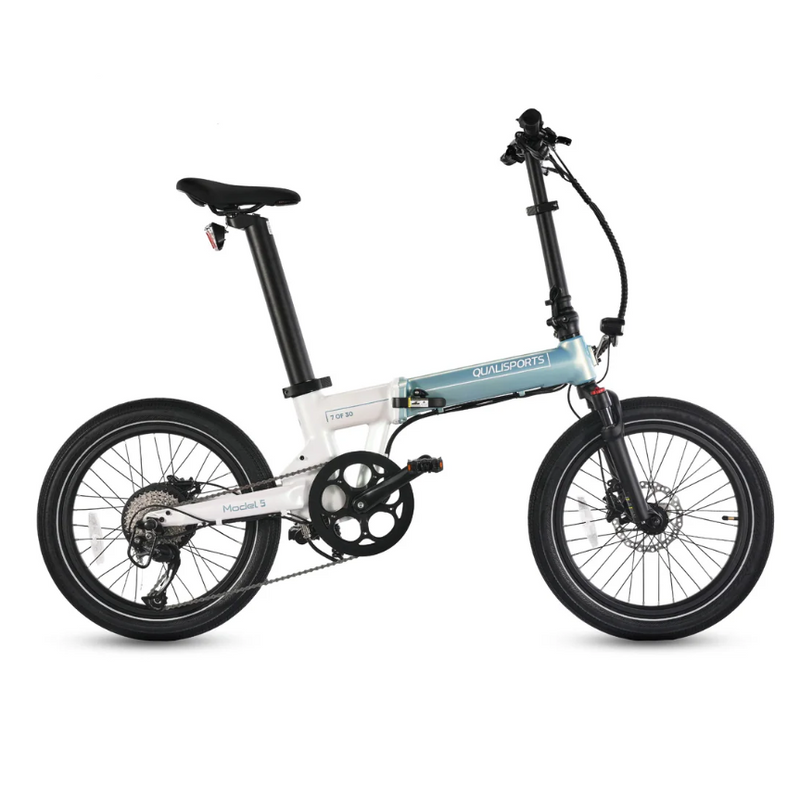 Electric Bike Qualisports Model 5 Fizzy Ocean Right