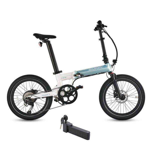 Electric Bike Qualisports Model 5 Fizzy Ocean Right