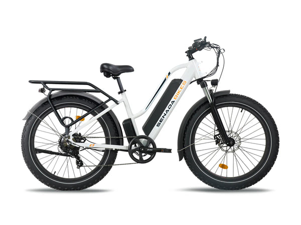 Electric Bike Senada Herald Pro White Right