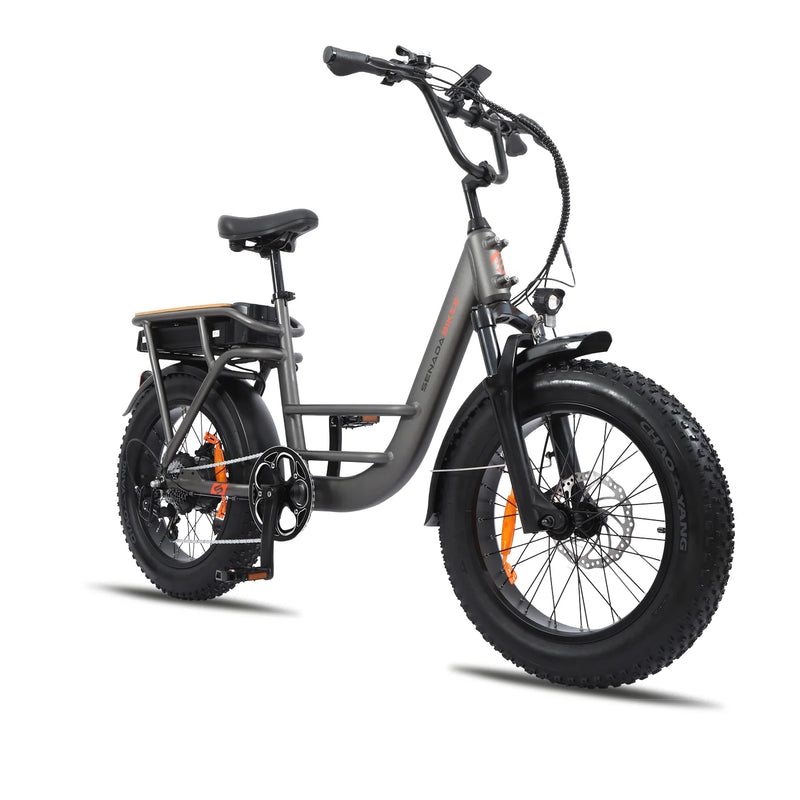 Electric Bike Senada Osprey Grey Right ront