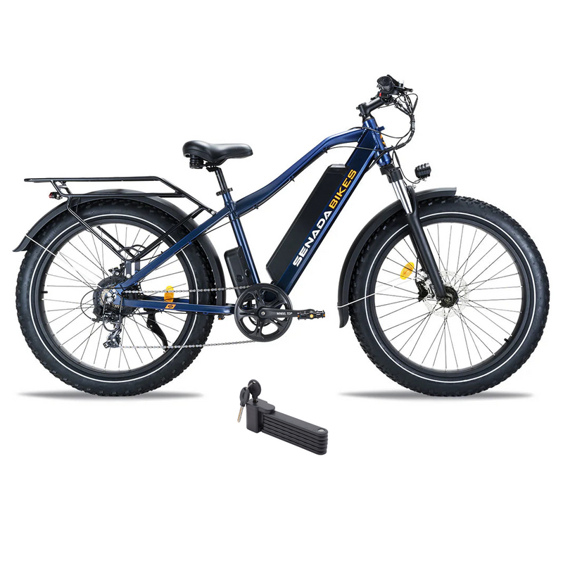 Senada Bikes 1000W 48V Saber Plus All-Terrain Fat Tire Electric Bike