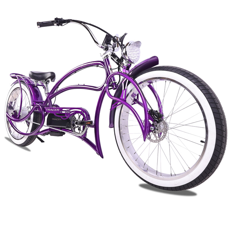 Electric Bike Tracer Beyond Pro 1000W Purple Right Front