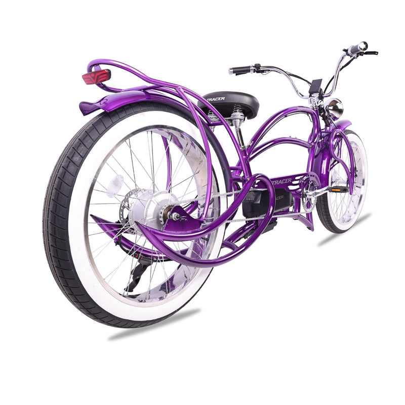 Electric Bike Tracer Beyond Pro 1000W Purple Right Rear