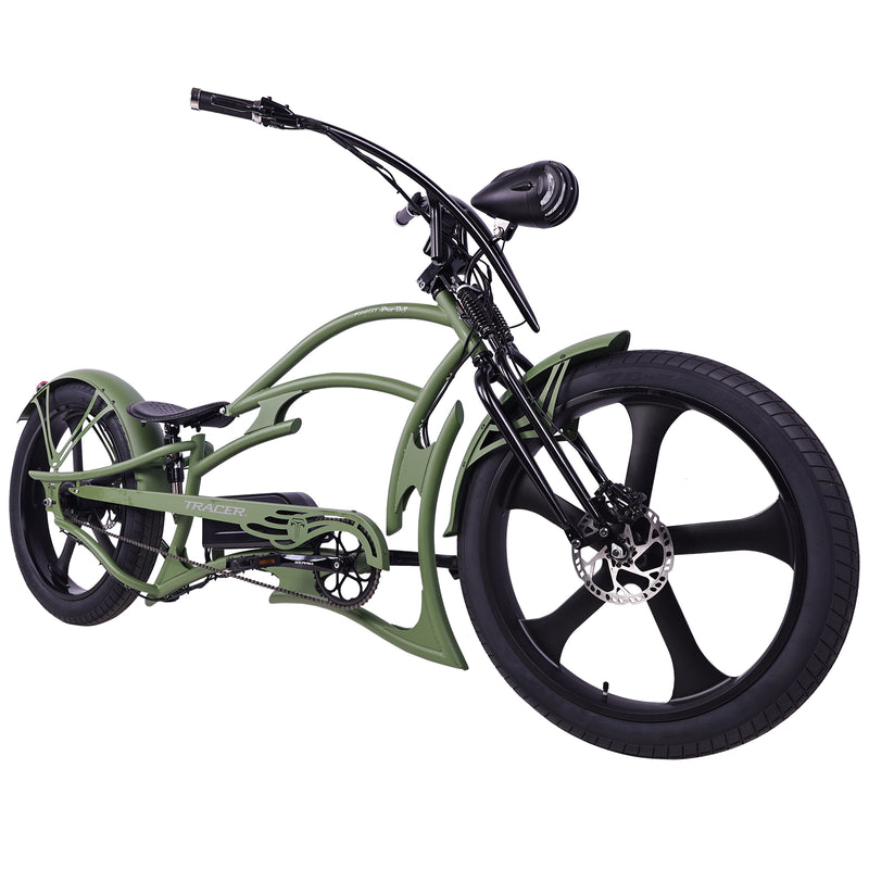 Electric Bike Tracer RaptorProDS Army Green Right Front