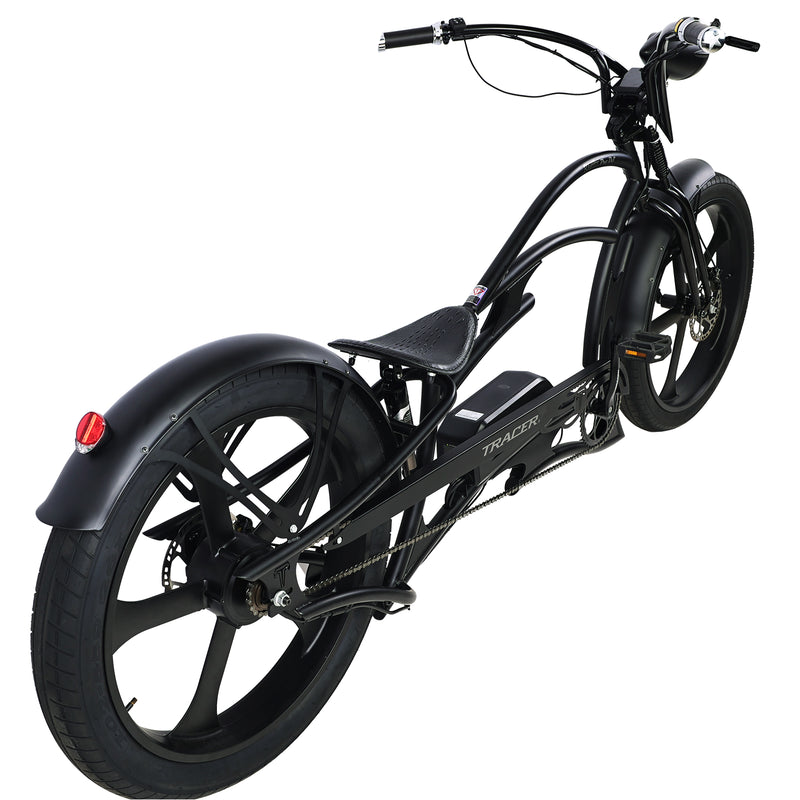 Electric Bike Tracer RaptorProDS Matte Black Right Rear