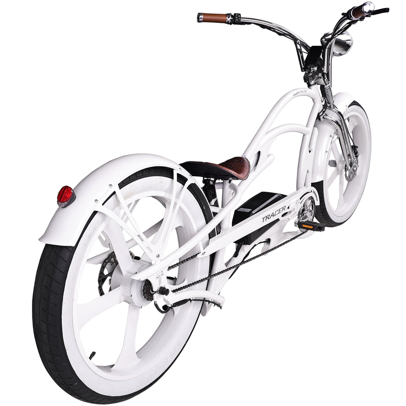 Electric Bike Tracer RaptorProDS White Right Rear