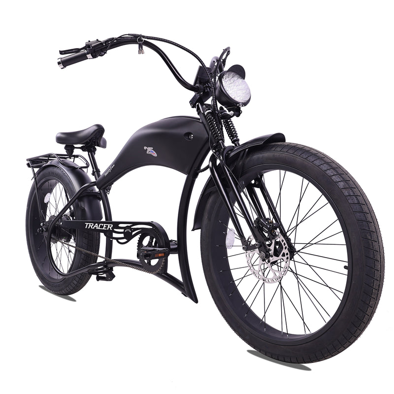 Electric Bike Tracer Twenty5 800W DS MatteBlack Right Front