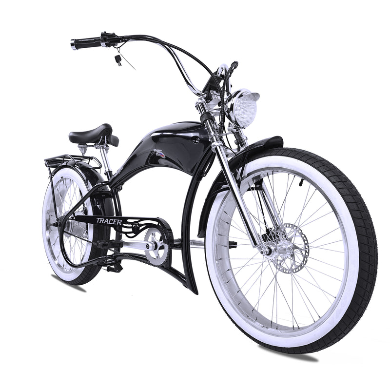 Electric Bike Tracer Twenty5 800W GT Black Right Front