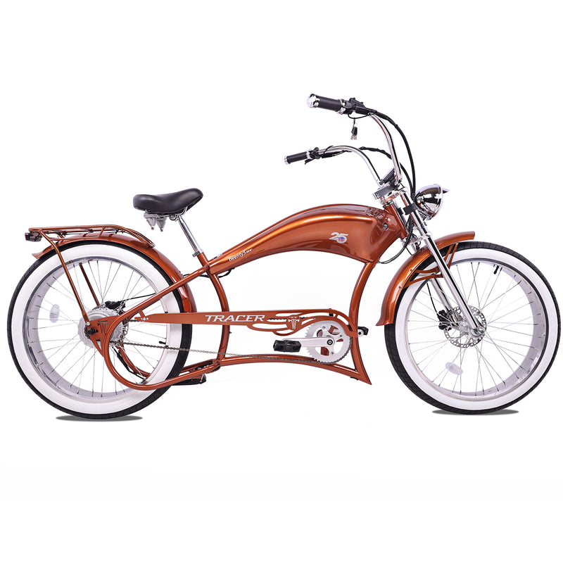 Electric Bike Tracer Twenty5 800W GT Brown Right