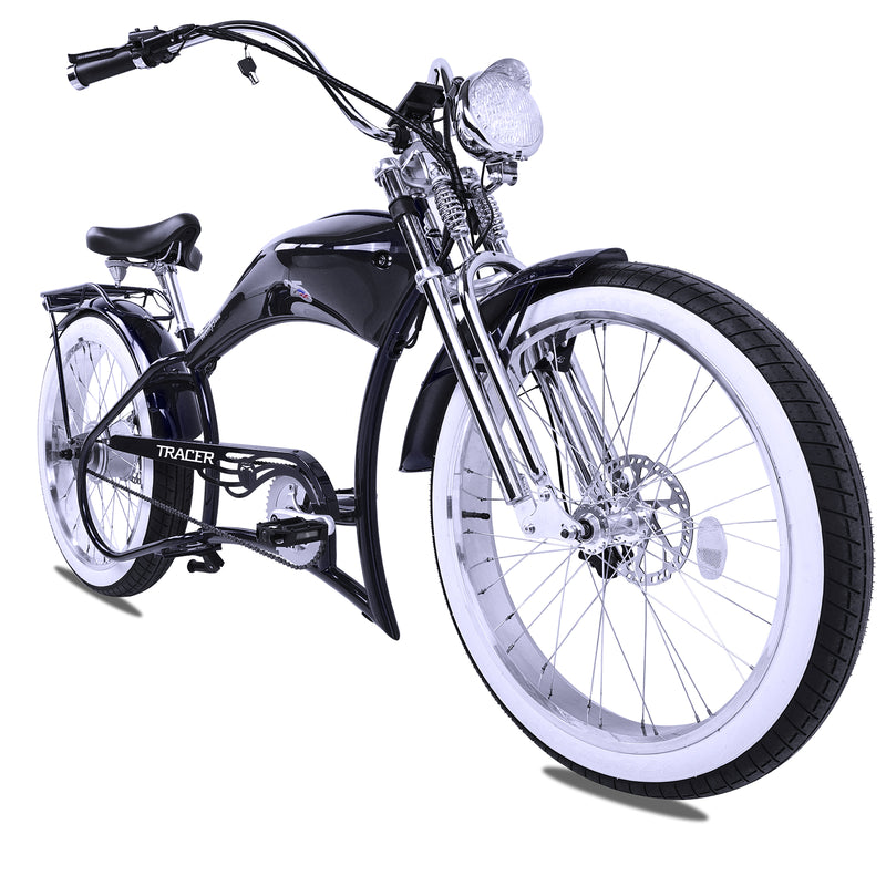 Electric Bike Tracer Twenty5 800W GTS MatteBlack Right Front