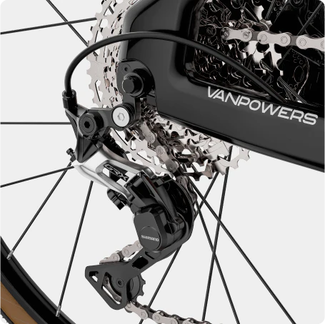 Electric Bike Vanpowers Urban Cross Ultra Derailer