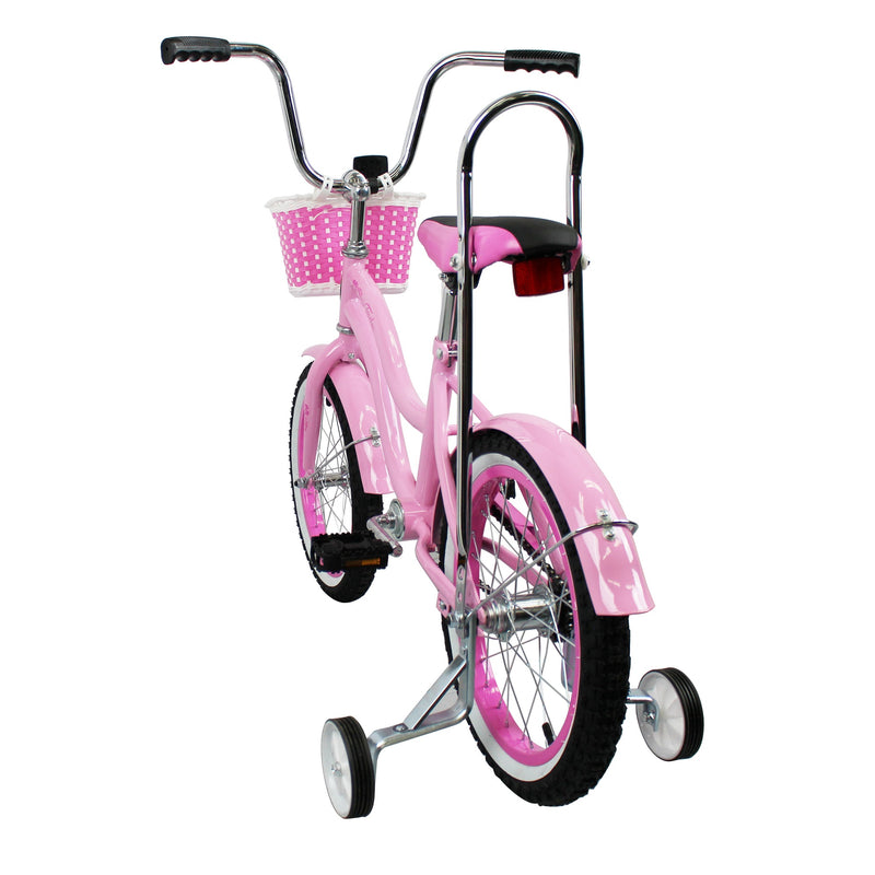 Kids Bicycle Micargi Taylor Girls Pink Left Rear