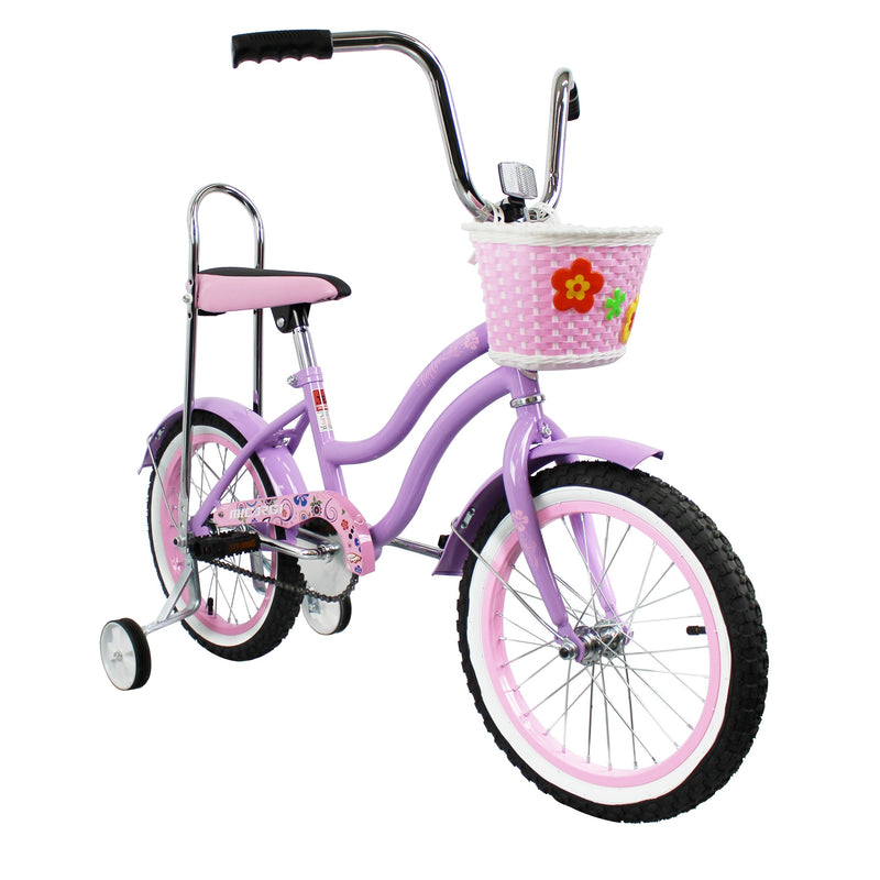 Kids Bicycle Micargi Taylor Girls Purple Right Front