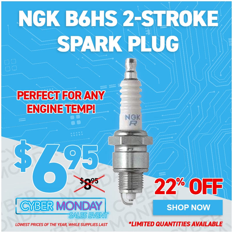 NGK B6HS 2-Stroke Spark Plug