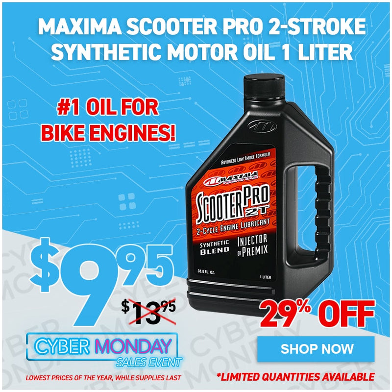 Maxima Scooter Pro 2-Stroke Synthetic Motor Oil 1 Liter